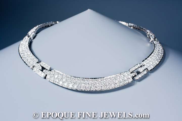 A magnificent diamond necklace,